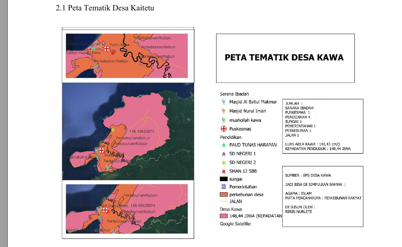 Struktur Organisasi Pemerintah Desa Desa Batu Kasa